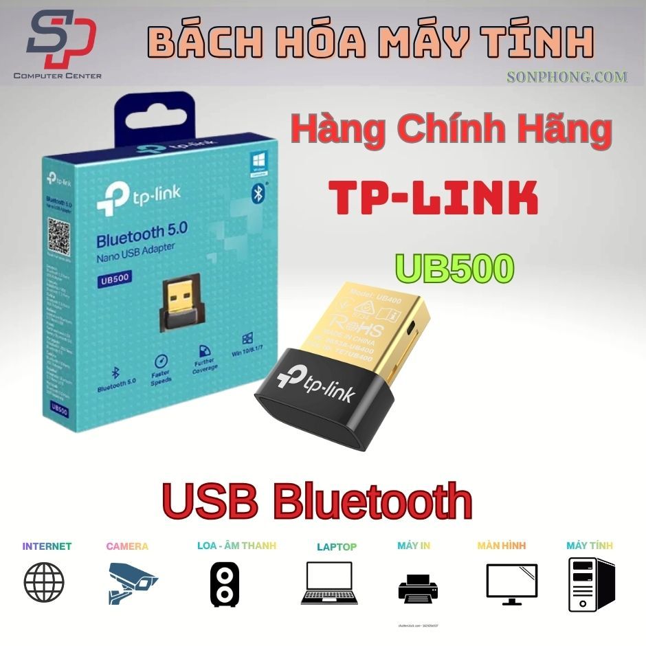 USB Nano Bluetooth 5.3 TP-Link UB500 / Bluetooth 5.3 TP-Link UB500