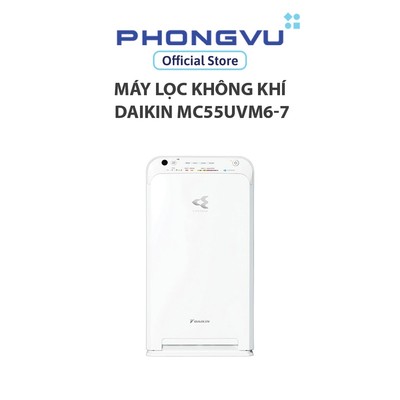 Máy lọc không khí Daikin MC55UVM6 - 41m2 - Màng lọc HEPA - Hút gió 3 hướng - Bảo hành 12 tháng