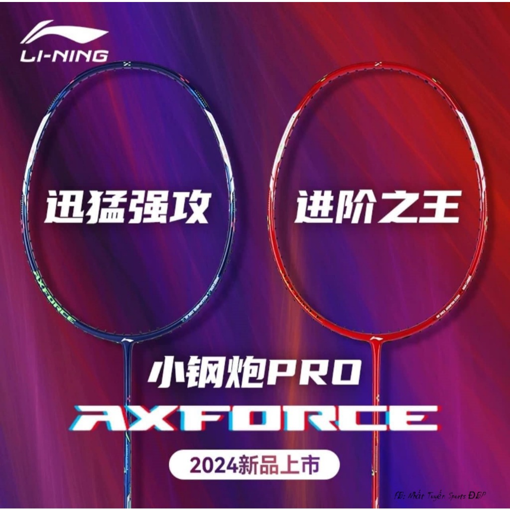 Vợt cầu lông Lining AxForce Cannon Pro 4U - 5U Nội địa (Chính hãng)