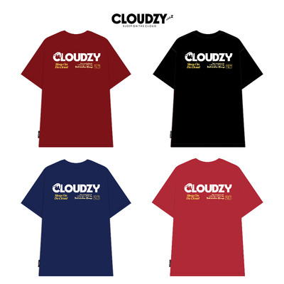 Áo thun form oversize CLOUDZY unisex local brand 100% cotton 250GSM áo phông nam nữ hè phong cách streetwear WISH