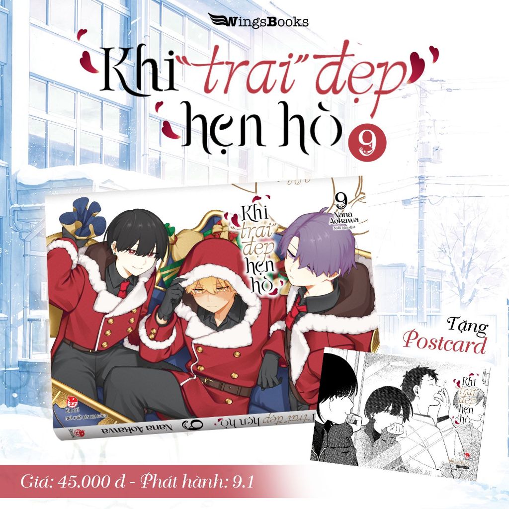 Truyện tranh Khi trai đẹp hẹn hò lẻ Tập (1 -> 9) - Chang Book