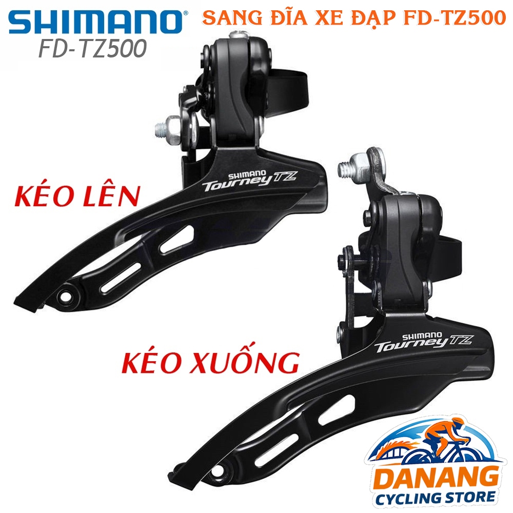 Sang Đĩa Trước Xe Đạp SHIMANO Tourney FD TZ500 – Chính Hãng