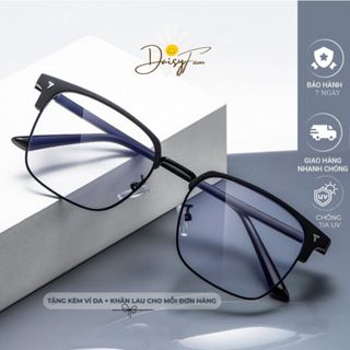 Gọng kính nam đổi màu phong cách tinh tế lịch lãm đơn giản cao cấp nâng cấp ngoại hình kính mắt y15