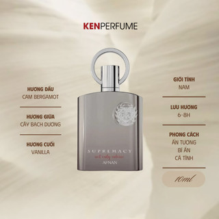 10ML Afnan Supremacy Not Only Intense | Nước Hoa Nam | Ken Perfume