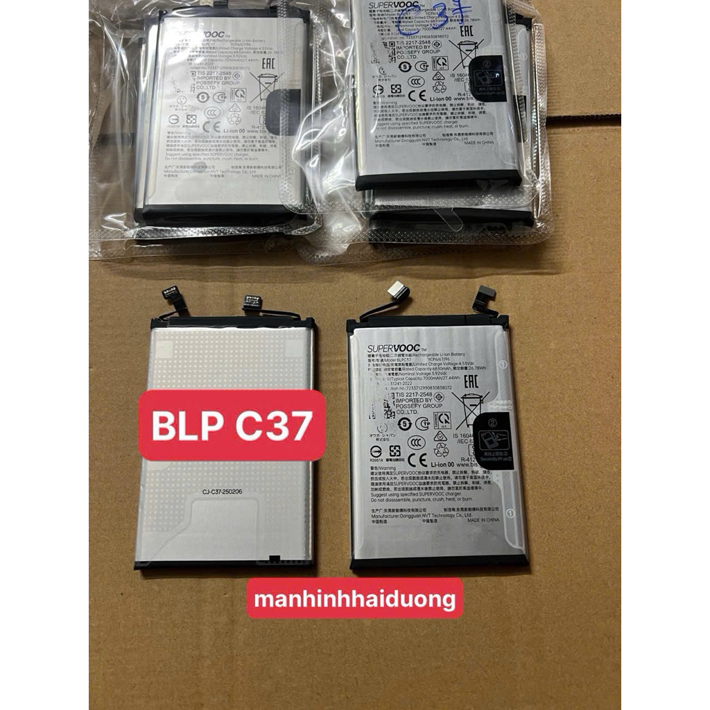 Pin BLP C37 zin hãng