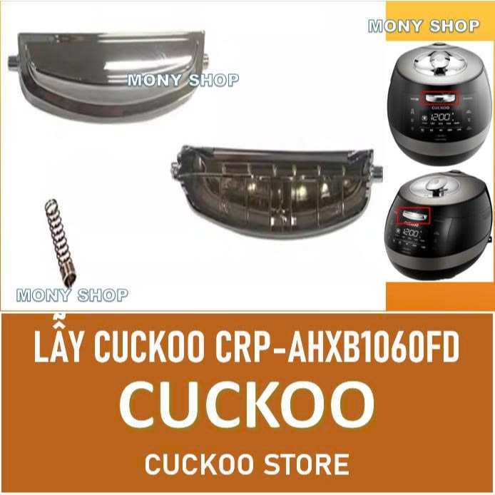 Lẫy nồi cơm điện Cuckoo CRP-AHXB1060FD, AHXB1060FD 1.8 LÍT + lò xo lẫy