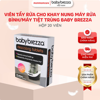Hộp 20 viên tẩy rửa cho khay nung máy rửa bình/máy tiệt trùng Baby Brezza
