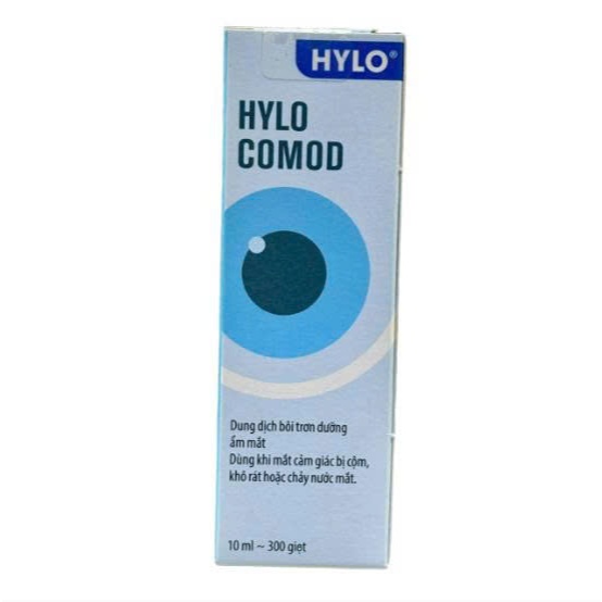 Dung dịch bôi trơn dưỡng ẩm mắt HYLO COMOD 10ml cải thiện tình trạng khô mắt