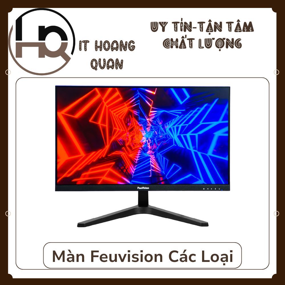 Màn Hình 24" FeuVision FSID24BFI - IPS/75hz/FHD hàng đẹp dùng văn phòng thoái mái ạ