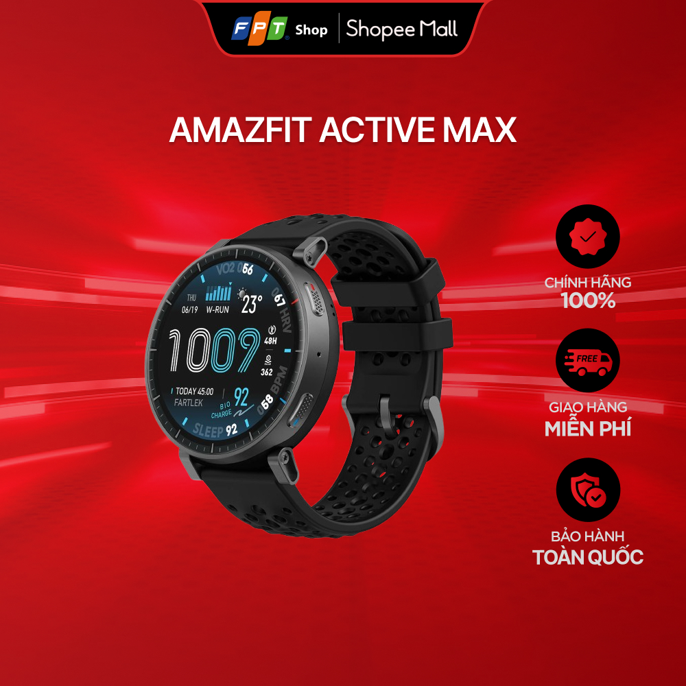 [Outlet S2] Đồng hồ thông minh Amazfit Active Max | BigBuy360 - bigbuy360.vn