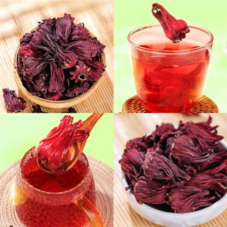 Hoa atiso đỏ khô 100g, hoa bụp giấm, hibiscus, giúp mát gan, thanh nhiệt, giải độc