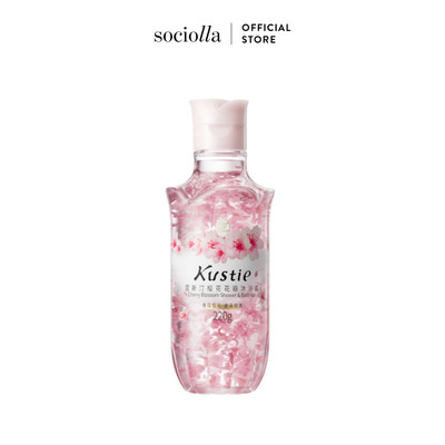 Sữa Tắm Cánh Hoa Khô Thư Giãn Làn Da Hương Hoa Anh Đào Kustie Cherry Blossom Shower & Bath Gel