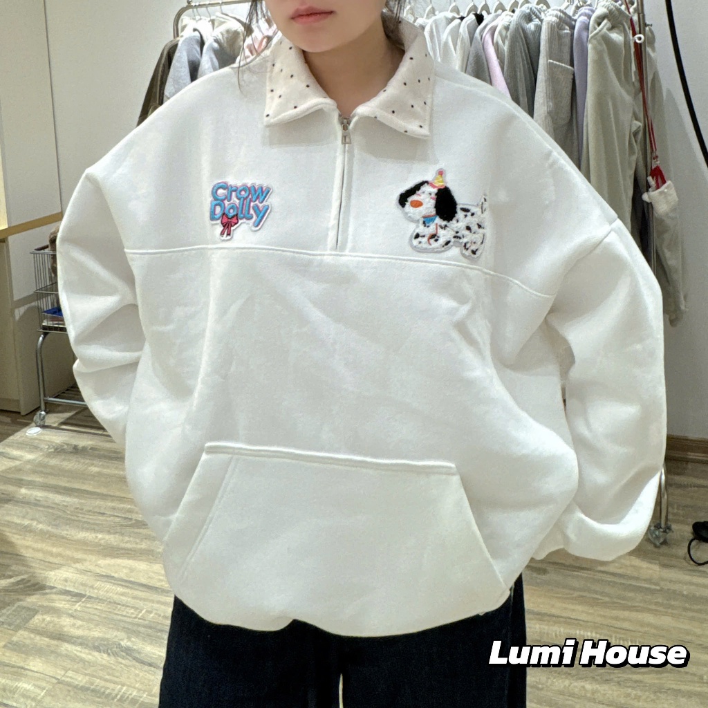 POLO HOT TREND LUMI HOUSE POLO PHỐI CỔ MỚI CHẤT NỈ FOMR RỘNG UNISEX