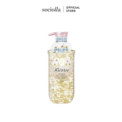 Sữa Tắm Cánh Hoa Khô Cải Thiện Độ Đàn Hồi Hương Hoa Phong Lan Kustie Orchid Shower & Bath Gel