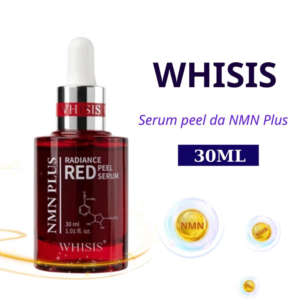 Serum peel da NMN Plus WHISIS NMN Plus Radiance Red Peel Serum - 30ml