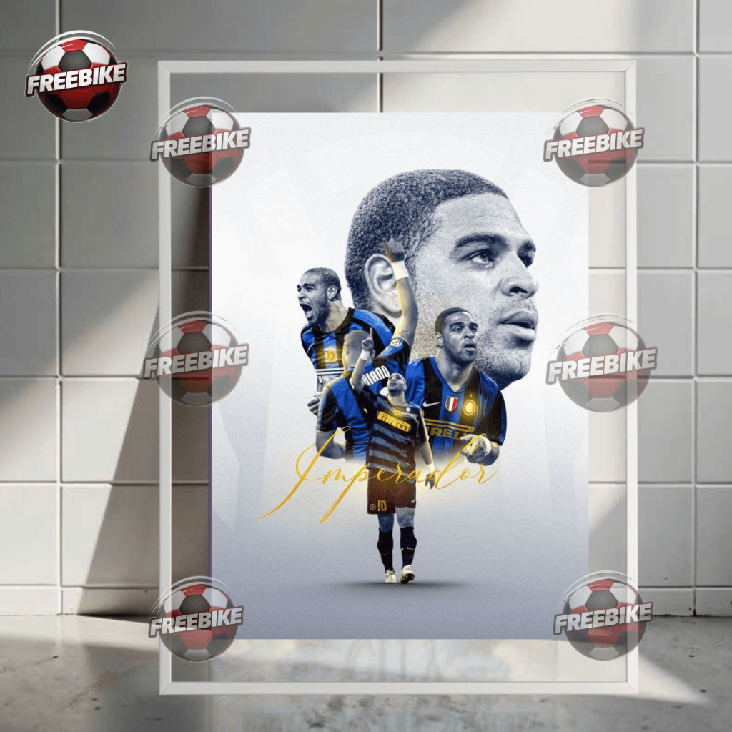 POSTER ADRIANO KHUNG BẰNG KÍNH PHA LÊ CAO CẤP