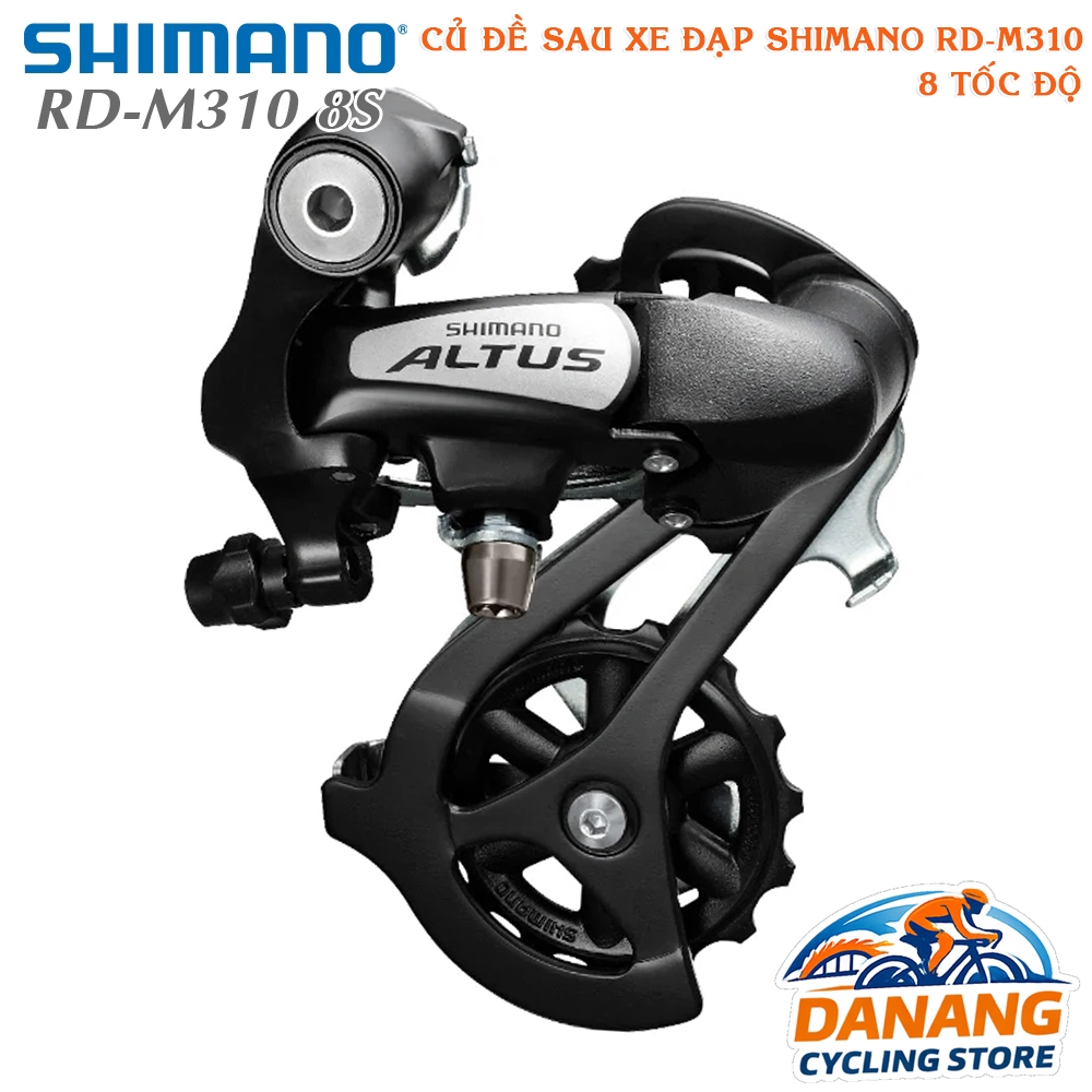 Củ Đề Sau Xe Đạp Shimano Altus RD-M310 7/8 Tốc Độ – Chính Hãng