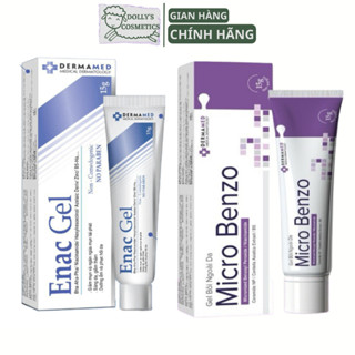 Gel Giảm Mụn Và Giảm Thâm Enac Gel - Micro Benzo Tuýp 15g