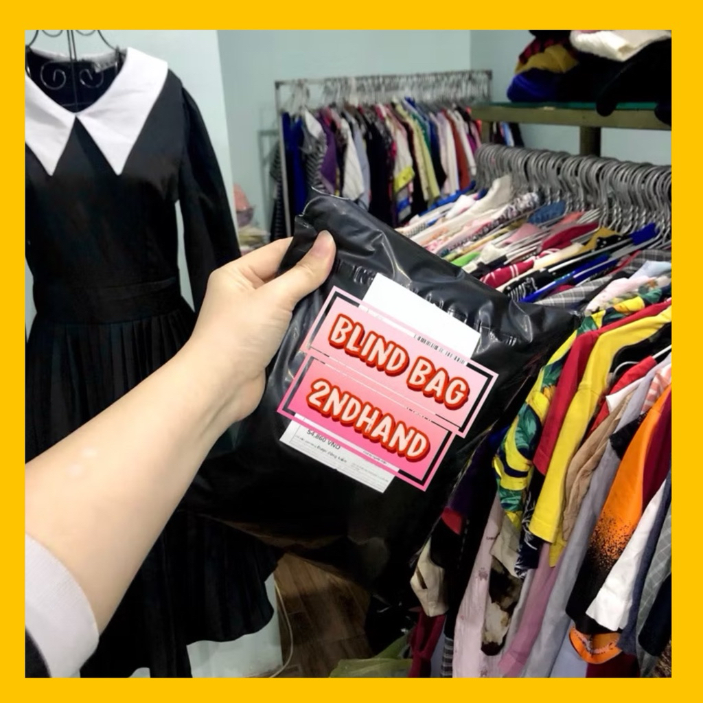 [TÚI NHÂN PHẨM 2ndhand] TÚI MÙ 2-7 món BLINDBAG QUẦN ÁO NỮ HÀNG THÙNG HÀNG SI