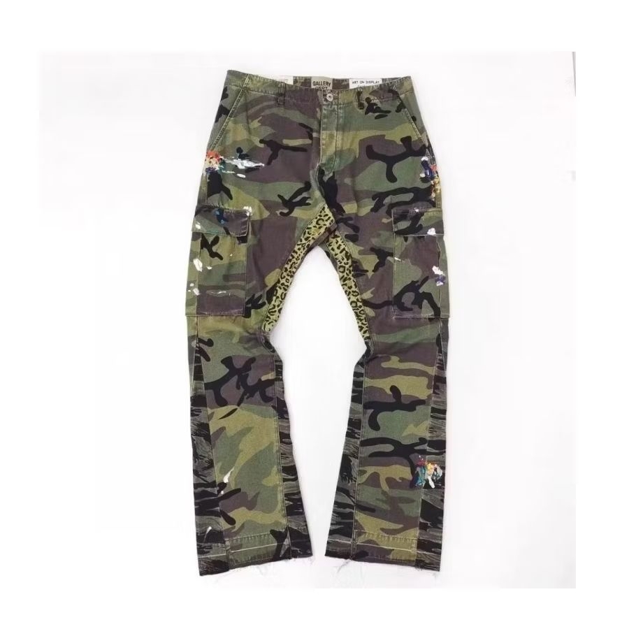 Quần Thể Thao Gallery Dept Camo Pants Nam Nữ Dáng Flare Chất Cotton Cao Cấp Dễ Phối Đồ
