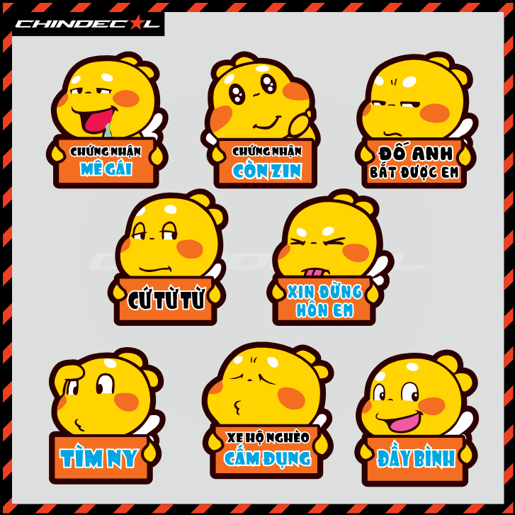 Sticker Gấu dâu Lotso , Queebee , Bulldog dán điện thoại , Laptop , Mũ bảo hiểm , Xe máy ... | Sticker chống bay màu