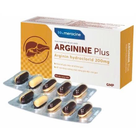 Arginine plus (100 viên) giúp bổ gan, hỗ trợ giải độc gan