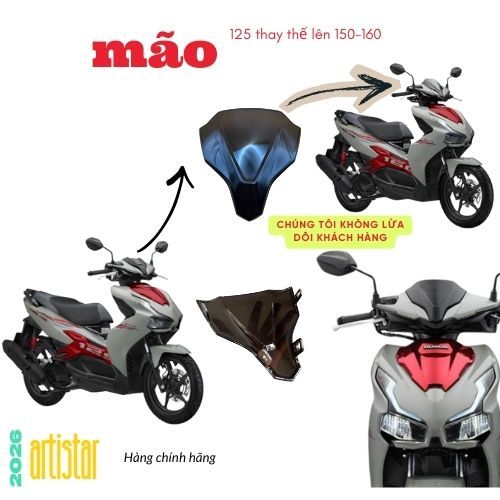 Mão Chắn Gió AB 160 Dùng Cho AB 125/ 150 / 160 - 2020 2021 2022 2023 2024-25
