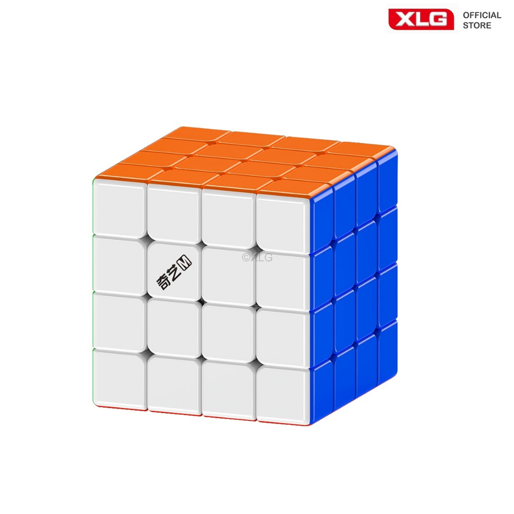 Rubik QiYi Warrior 4x4 M UV – Có Nam Châm, Stickerless, Phủ UV Chống Trơn | Chính Hãng QiYi