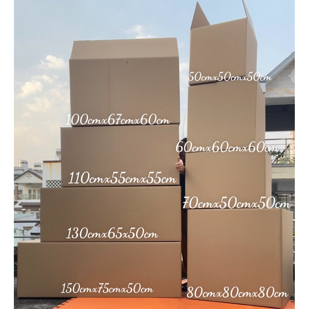 ☄️Hoả tóc☄️thùng giấy carton 80x80x80 - 70x70x70 - 60x60x60 - 50x50x50 chuyên chuyển nhà,đựng đồ,gia