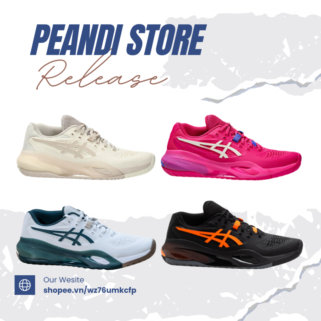 [ Chính Hãng ] Giày Asics Gel Resolution X, Giày Thể Thao Nam Nữ Chơi Pickleball Full Box