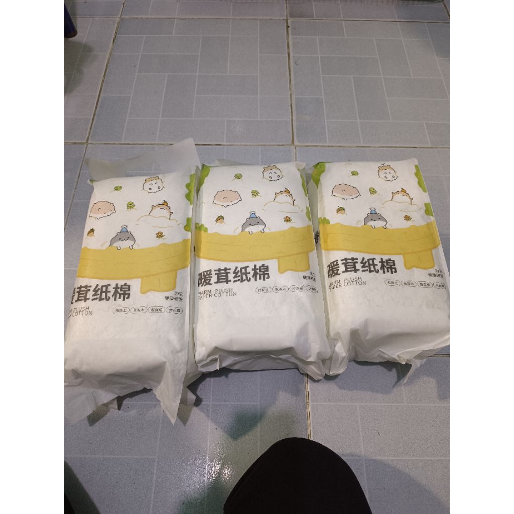 [LÓT CHUỒNG] GIẤY GJO TRĂNG CHỦ ĐẠO 600GR CHO HAMSTER