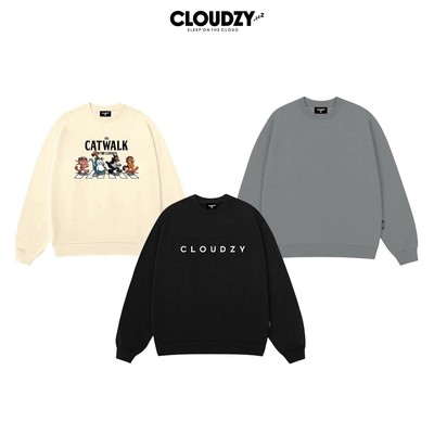 Áo sweater nam nữ unisex form rộng len nỉ local brand đẹp cặp đôi ulzzang CLOUDZY TH SWEATER