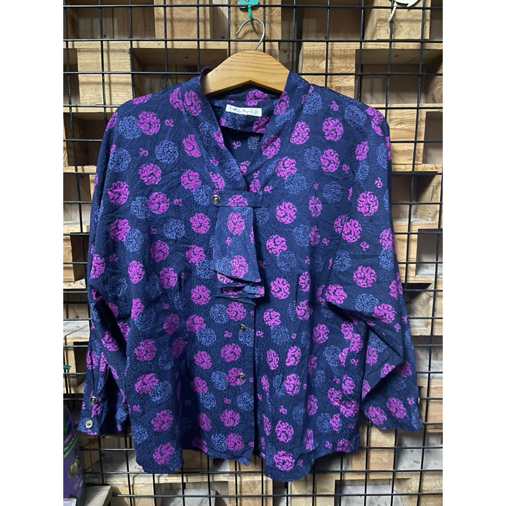 S136. Áo kiểu vintage hiệu Nhật- 2hand