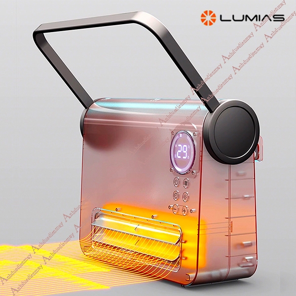 Máy sưởi đa năng Ceramic Lumias H08B – Công suất 2000W