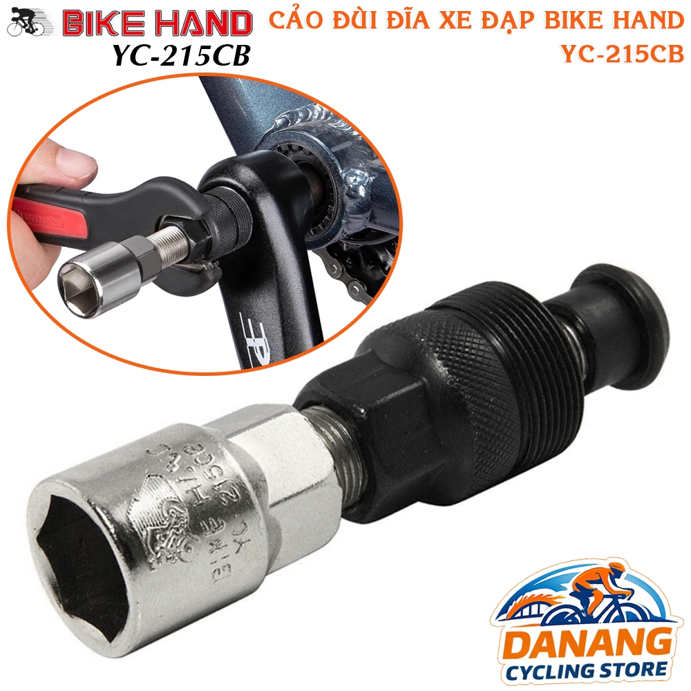 Cảo Tháo Đùi Dĩa Xe Đạp Bike Hand YC-215CB – Cốt Vuông, Cốt Bông