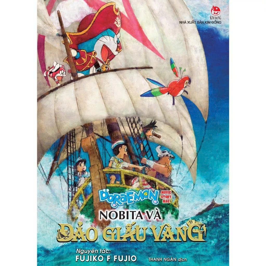 Truyện - Doraemon Movie Story Màu: Nobita Và Đảo Giấu Vàng