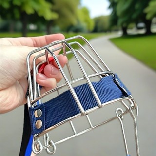 Rọ mõm cho chó, Bịp mõm chó inox chất liệu inox không rỉ, cực kỳ chắc chắn