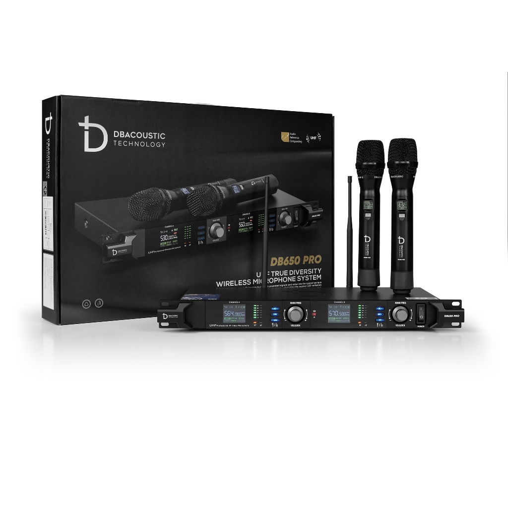 MICRO KHÔNG DÂY DBACOUSTIC DB650 PRO