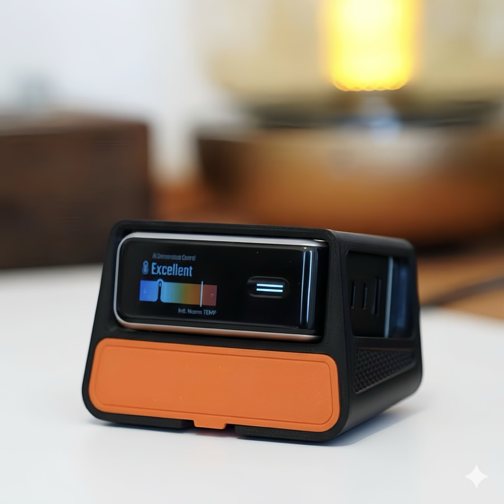 VỎ BẢO VỆ, VỎ SẠC ĐỂ BÀN CHO CỦ SẠC CUKTECH 10 ULTRA