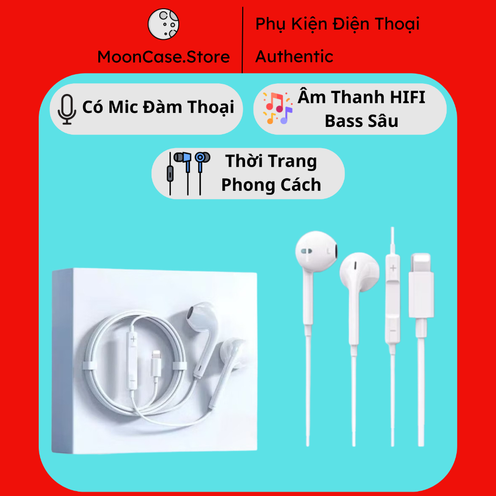 Tai nghe dây Bluetooth có Mic chân dẹt và chân tròn 3.5MM âm thanh HiFi bass…
