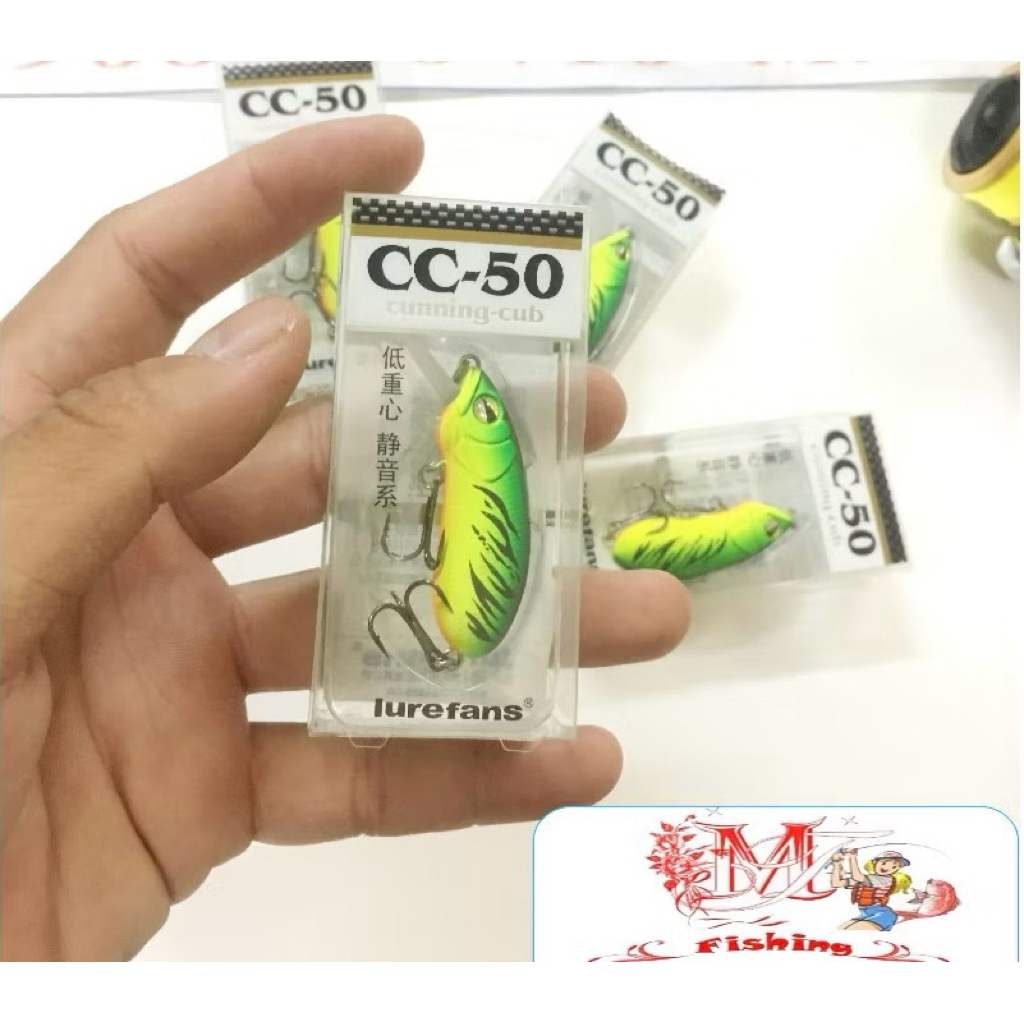 Mồi Lure CC50 Câu Cá Lóc - Tráp - Chẽm- Mú-Nhồng