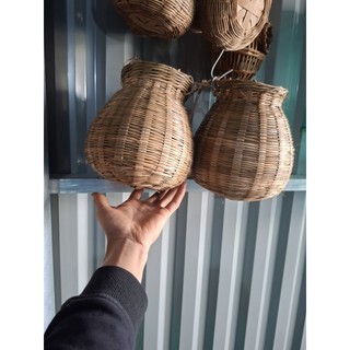 Giỏ cá tre decor - Đạo cụ múa, trang trí nhà cửa, chụp ảnh (Mây tre đan thủ công)