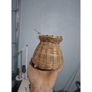 Giỏ cá tre decor - Đạo cụ múa, trang trí nhà cửa, chụp ảnh (Mây tre đan thủ công)