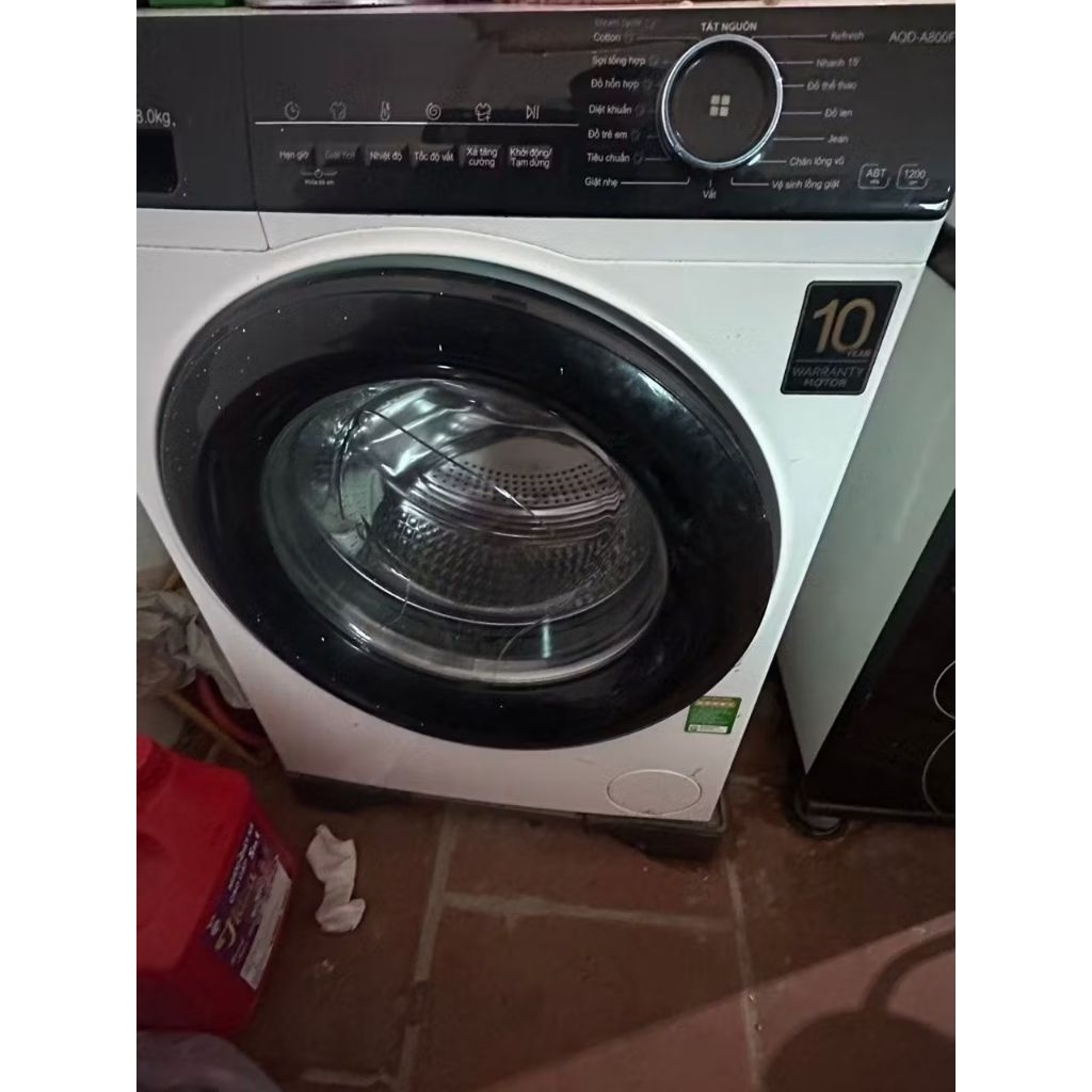 Tấm kính cánh cửa máy giặt Aqua AQD A800F