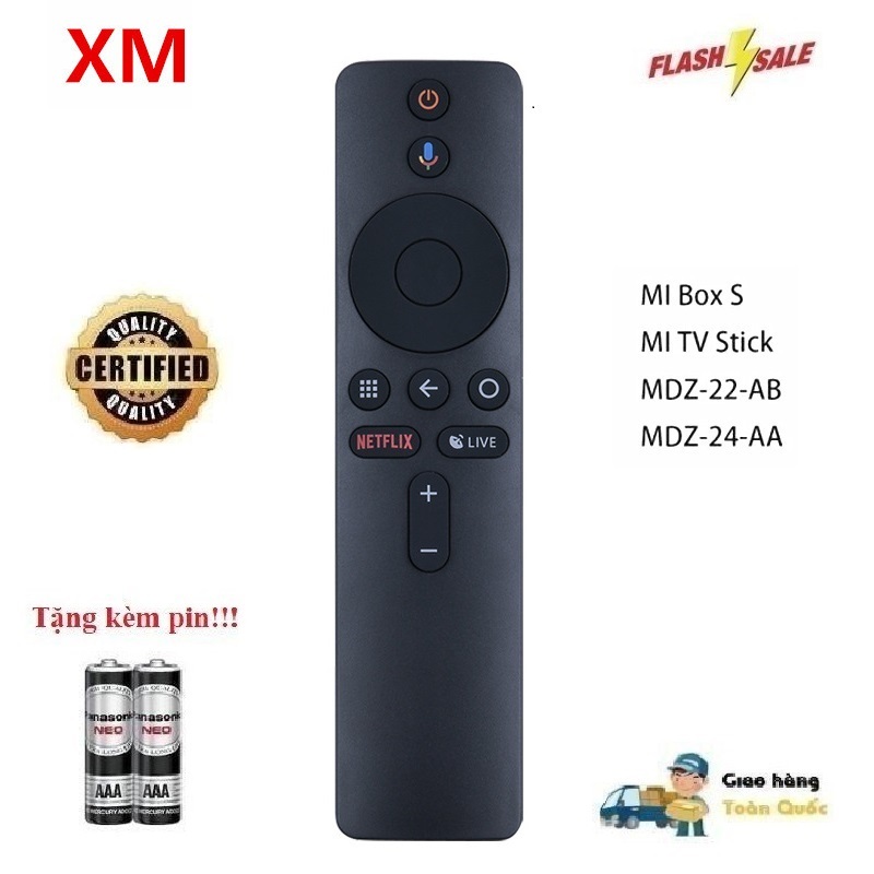 Remote Điều khiển giọng nói TV Xiao_nmi -Mi Box S Mi TV Stick MDZ-22-AB  MDZ-24-AA-Tặng Pin_MẪU 2