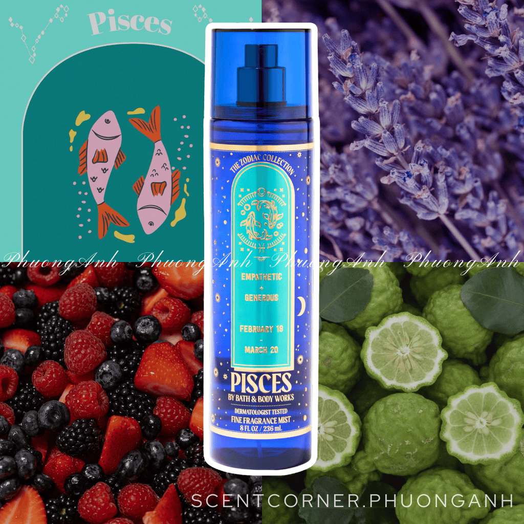 [ Mini để thử mùi ] Pisces | Butterfly - Xịt thơm Body Mist