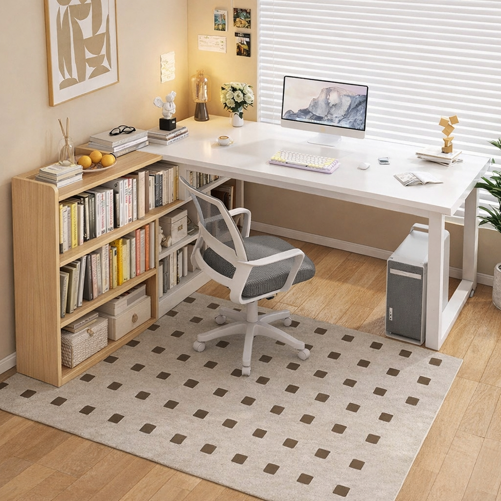 Combo bàn làm việc kết hợp kệ sách thương hiệu UNLIMI - GM131 + GP209