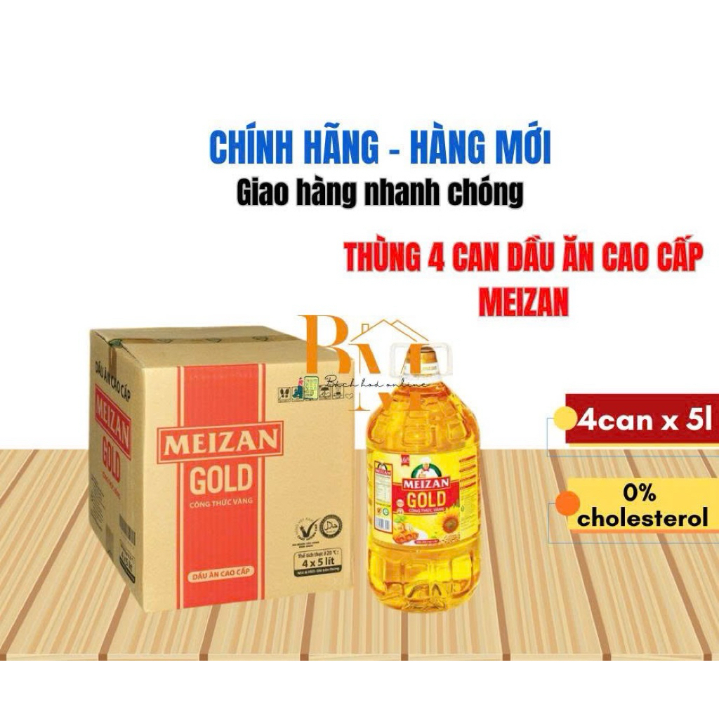 Dầu Ăn Mezan Gold 5 Lít