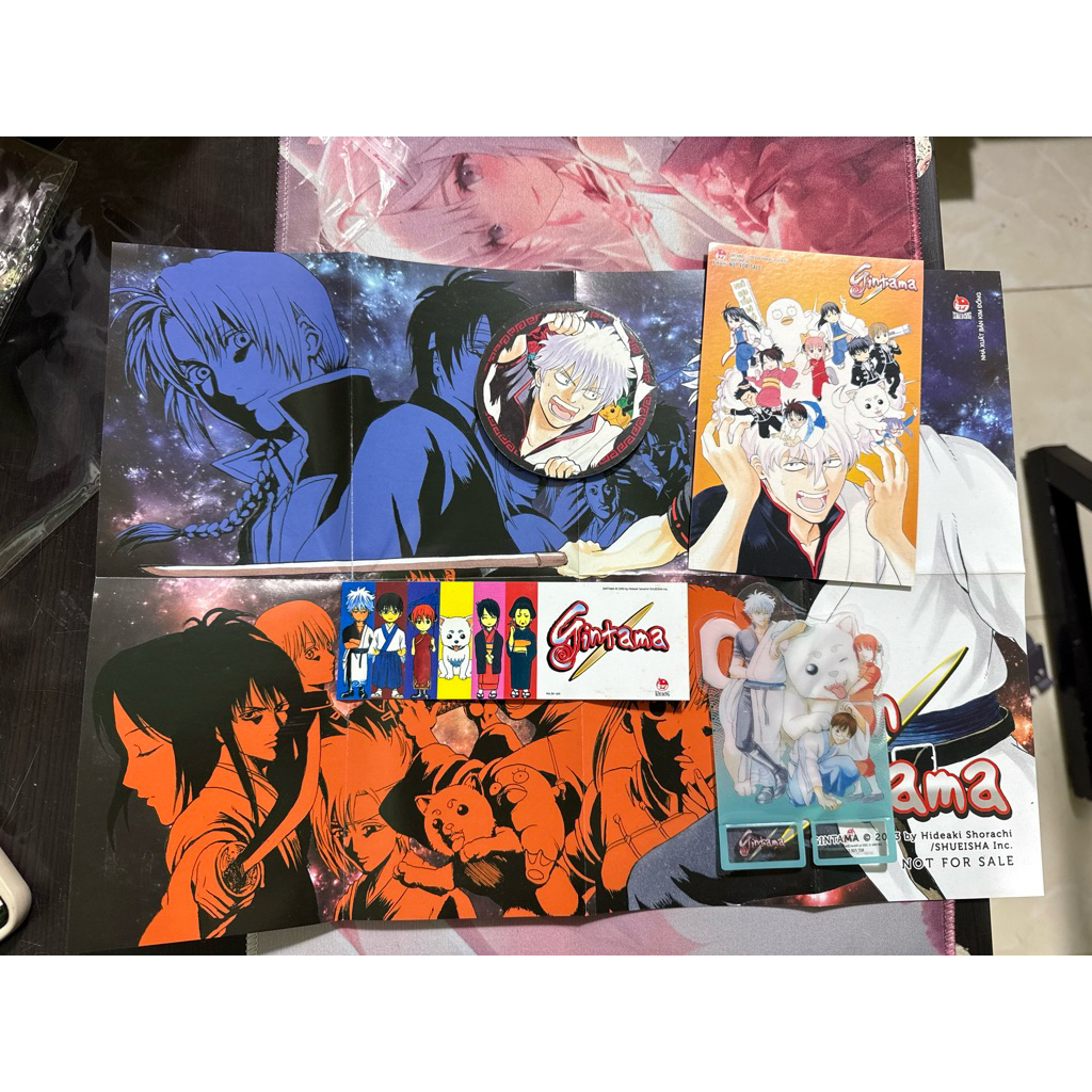 Phụ kiện - Set combo GINTAMA như ảnh