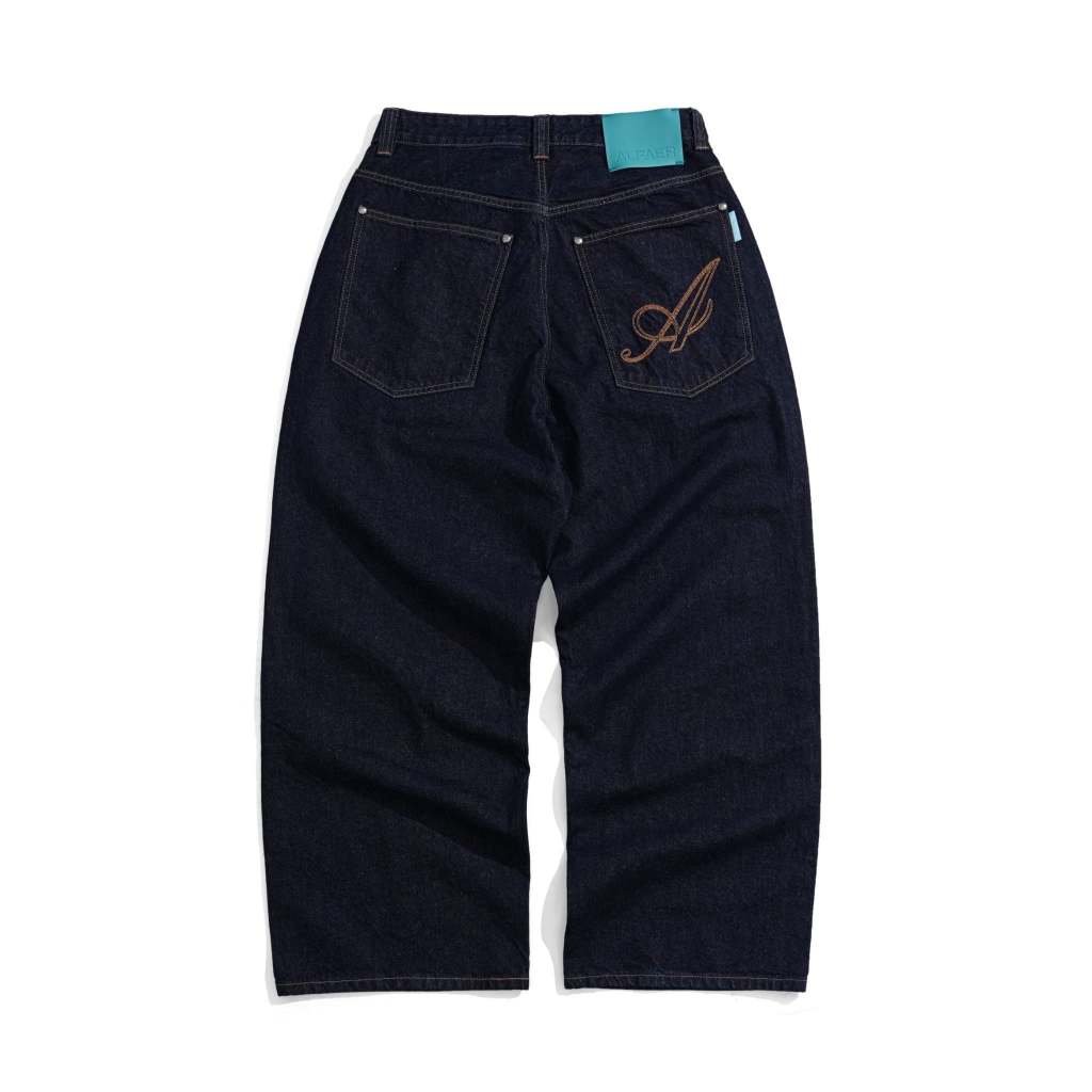 QUẦN "ALFAER" AUBERT BAGGY JEANS - INDIGO